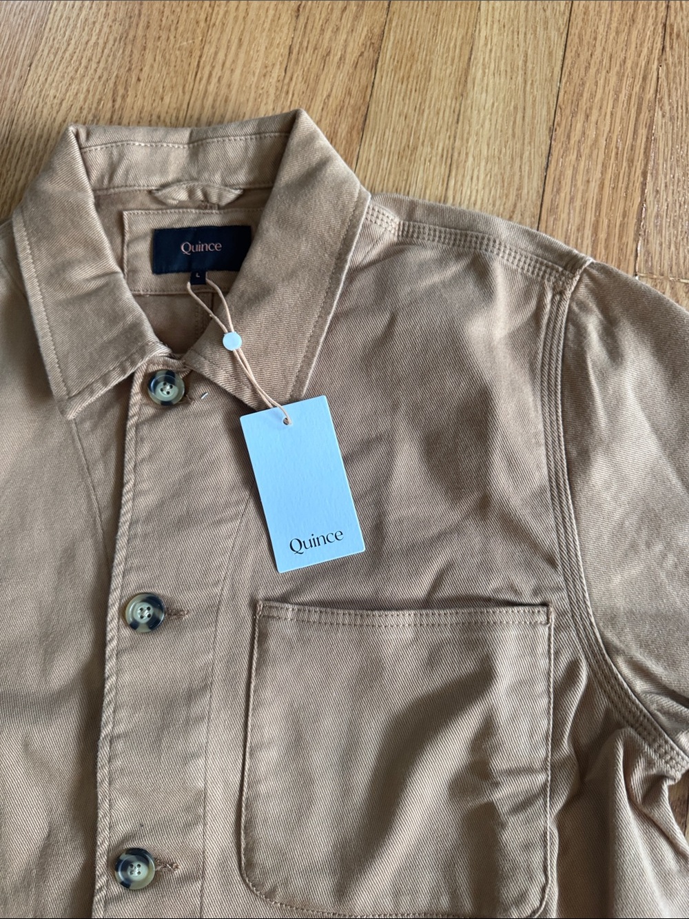 Quince chore coat NWT